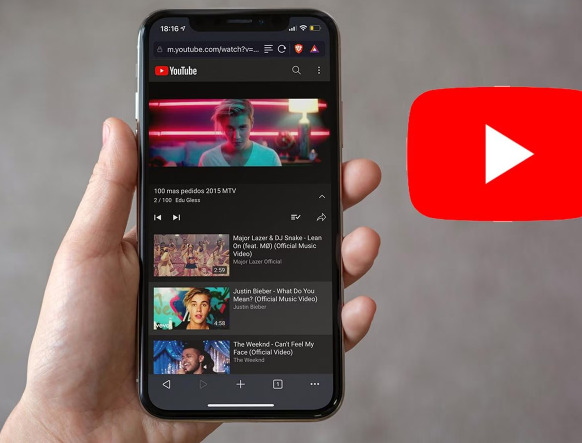 Usar YouTube en Android con la pantalla apagada a través del navegador